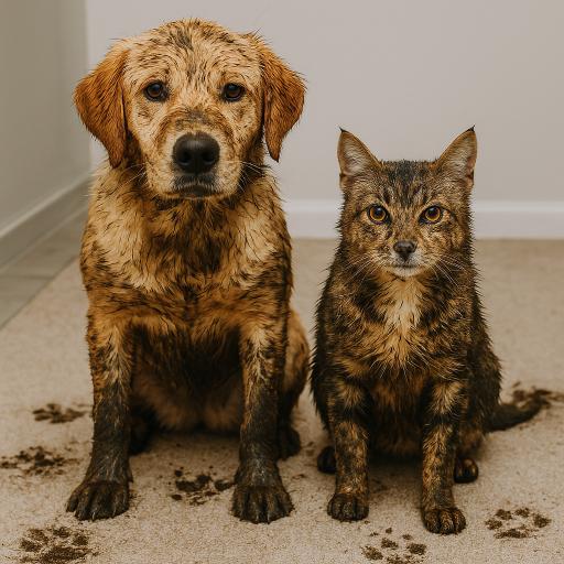 Pets staining carpets